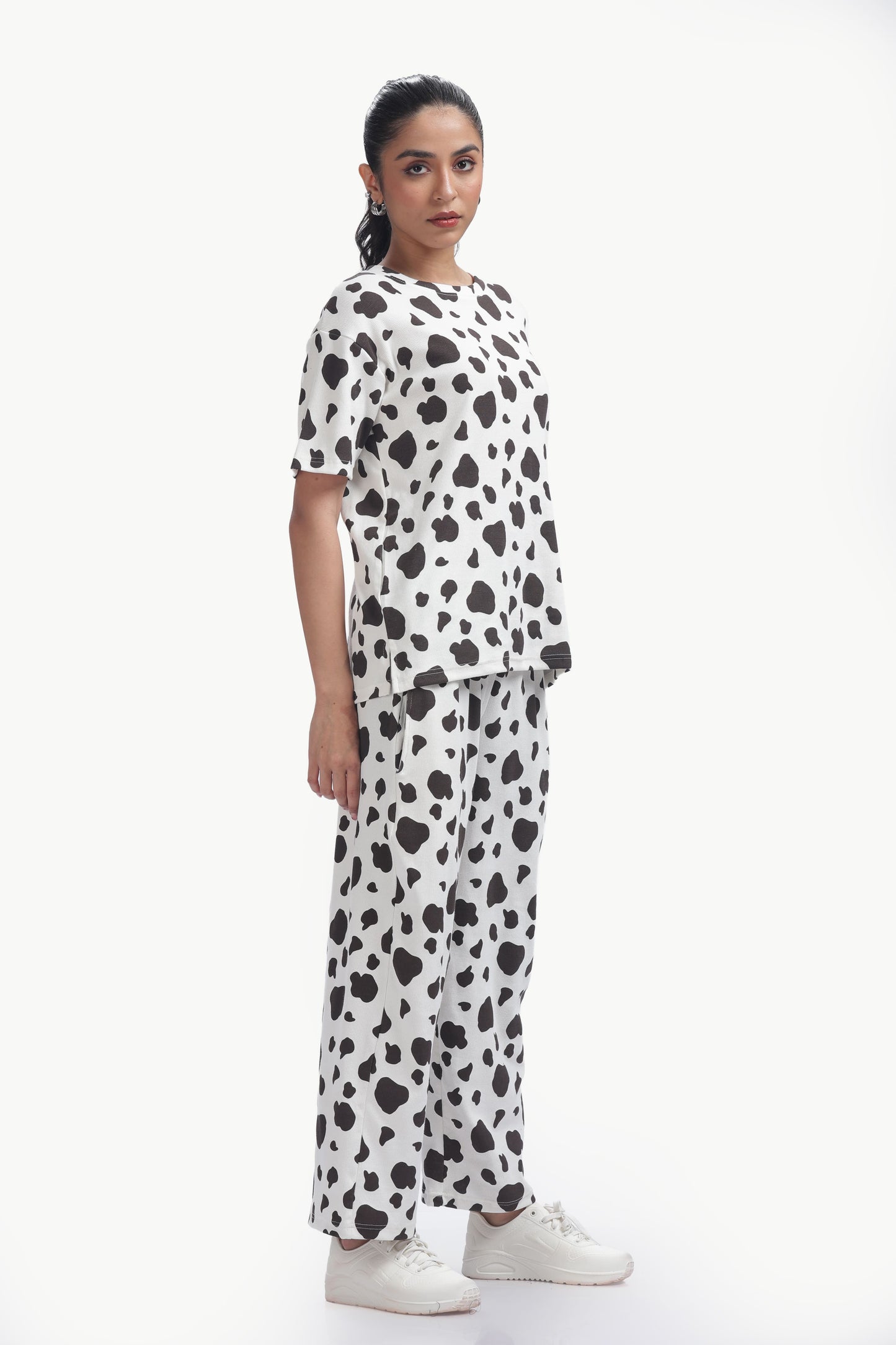 Cute pug Dalmatian print Co-ordset