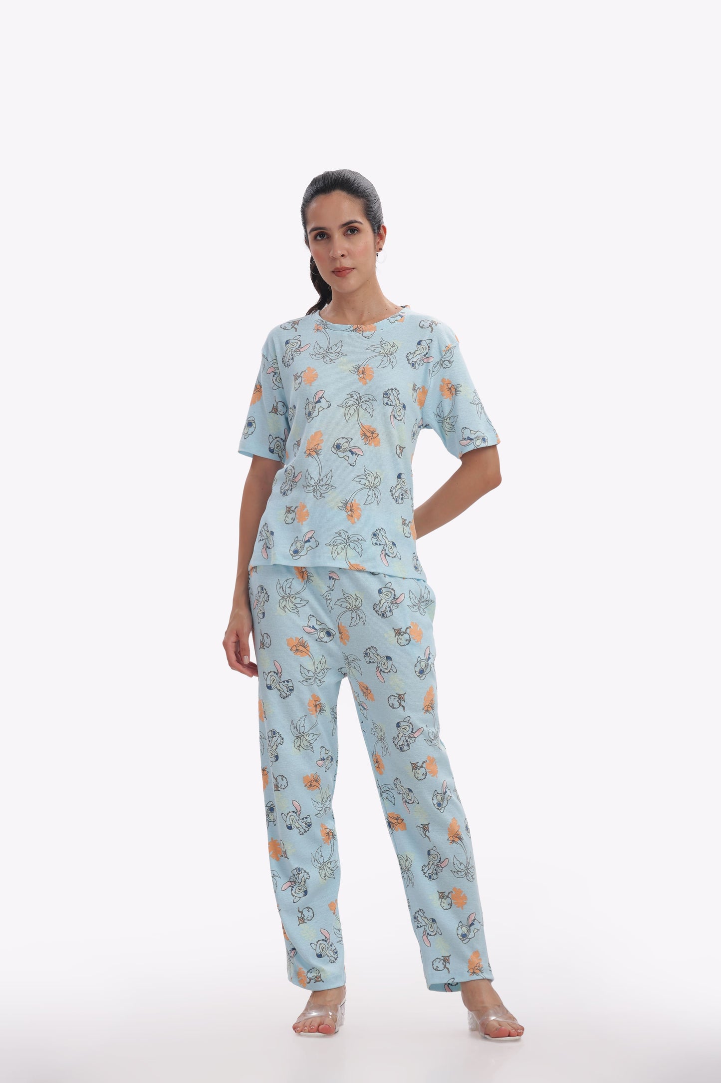 Lilo & Stitch-themed stretchable co-ordset