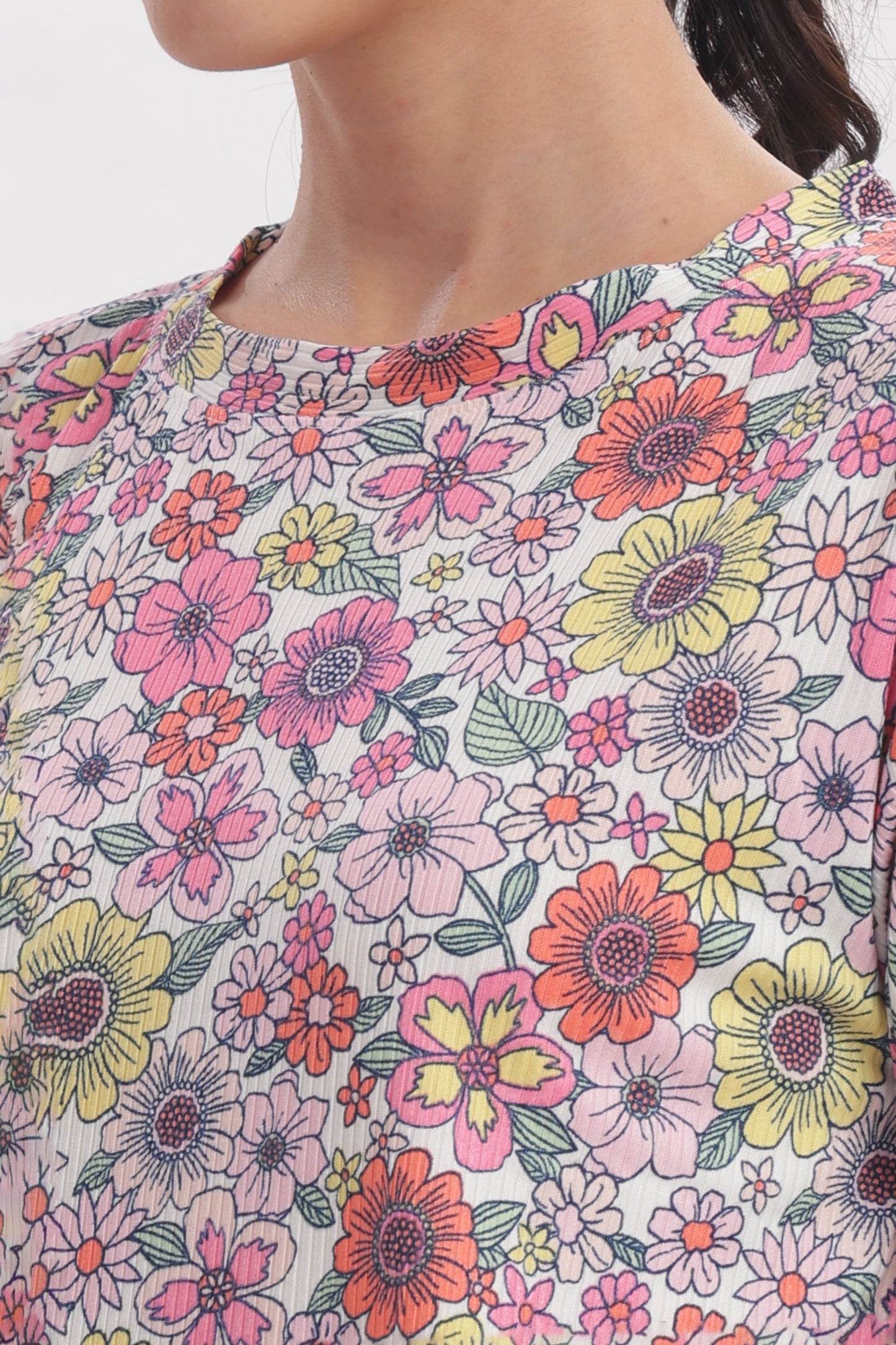 Floral Meadow Stretchable Co-ordset
