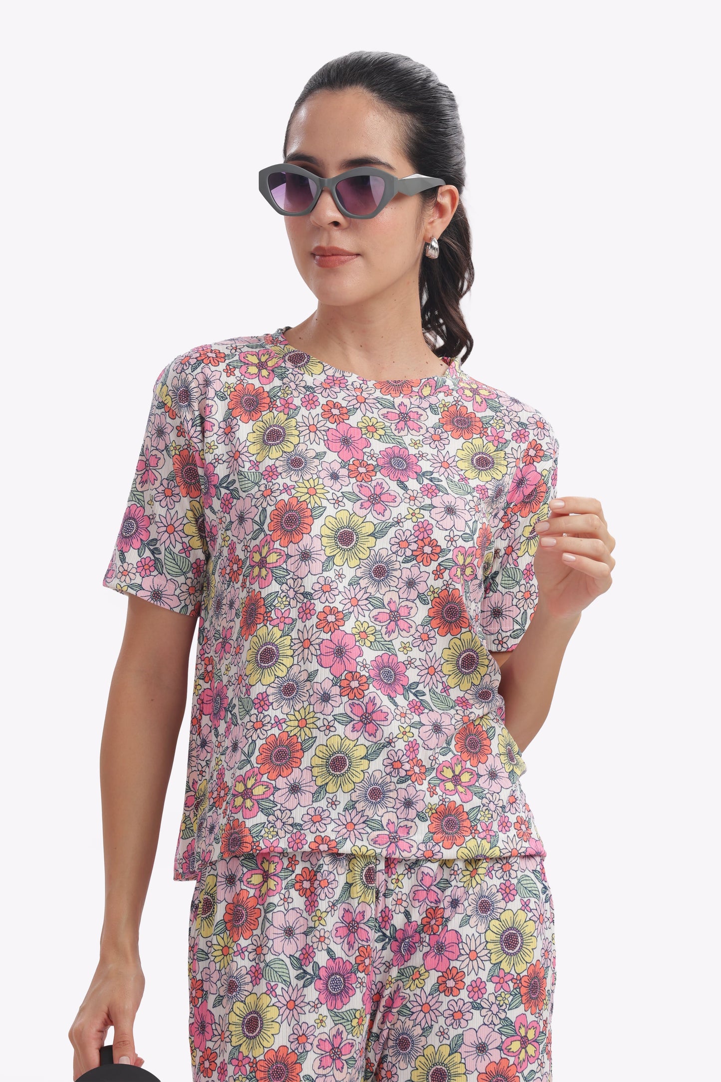 Floral Meadow Stretchable Co-ordset