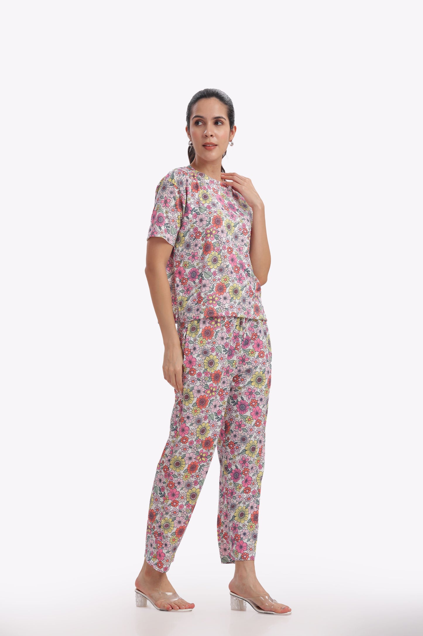 Floral Meadow Stretchable Co-ordset