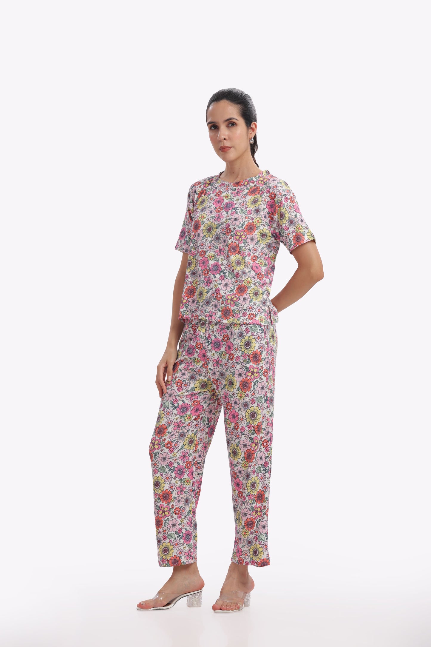 Floral Meadow Stretchable Co-ordset