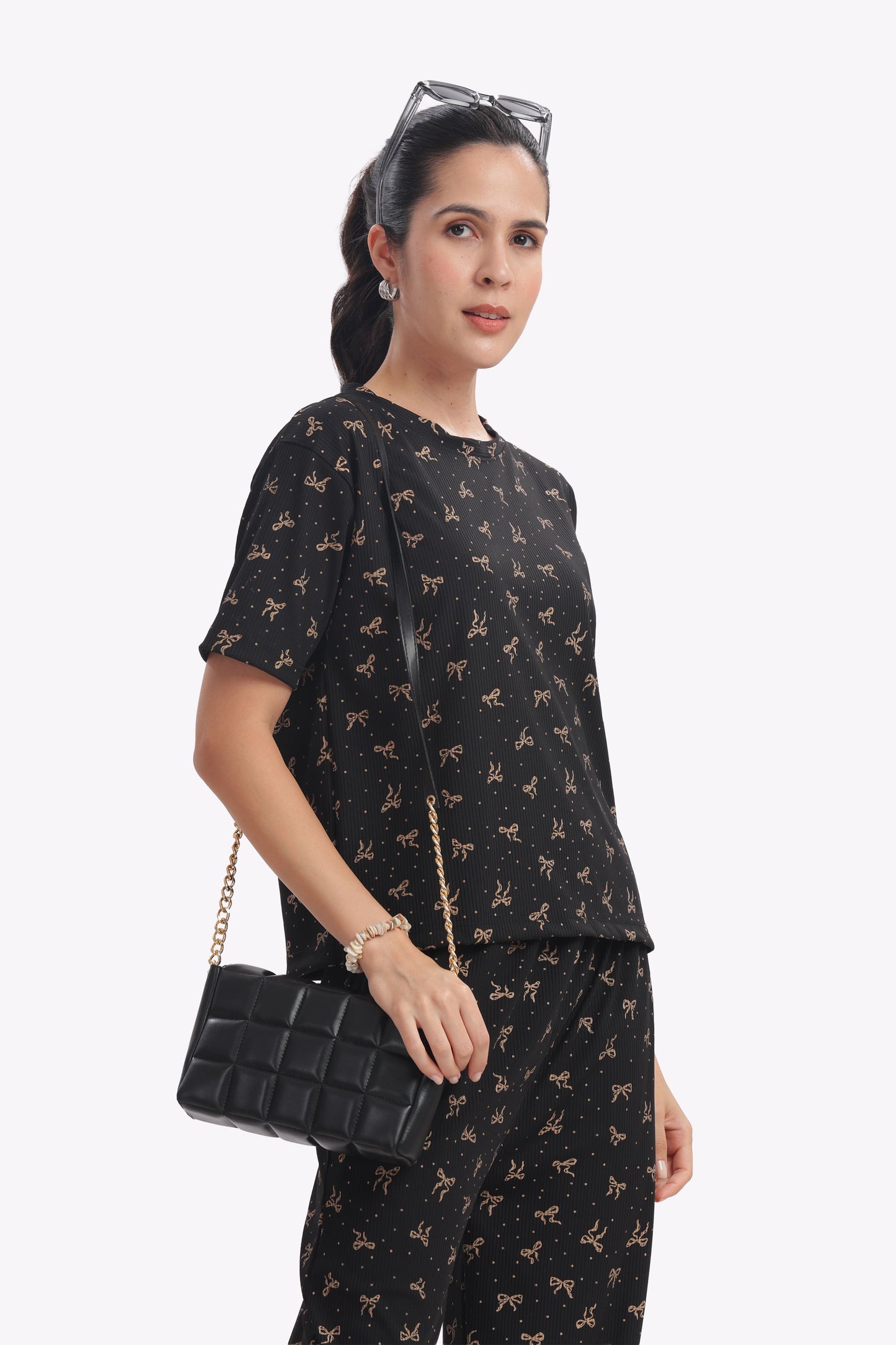 Starry Night stretchable co-ordset