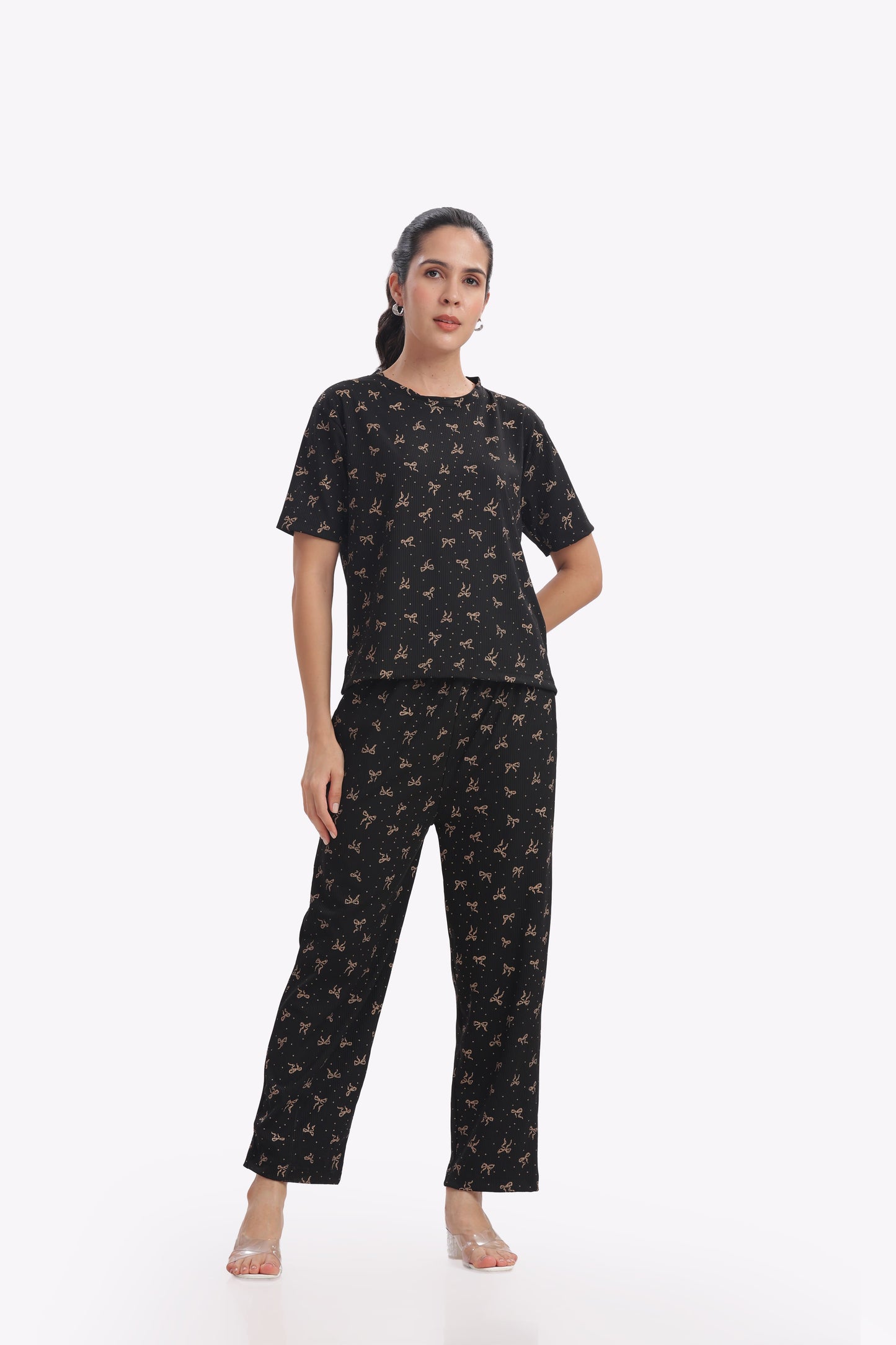 Starry Night stretchable co-ordset