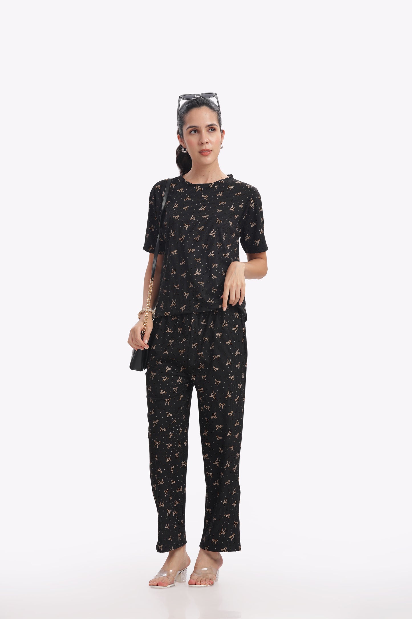 Starry Night stretchable co-ordset