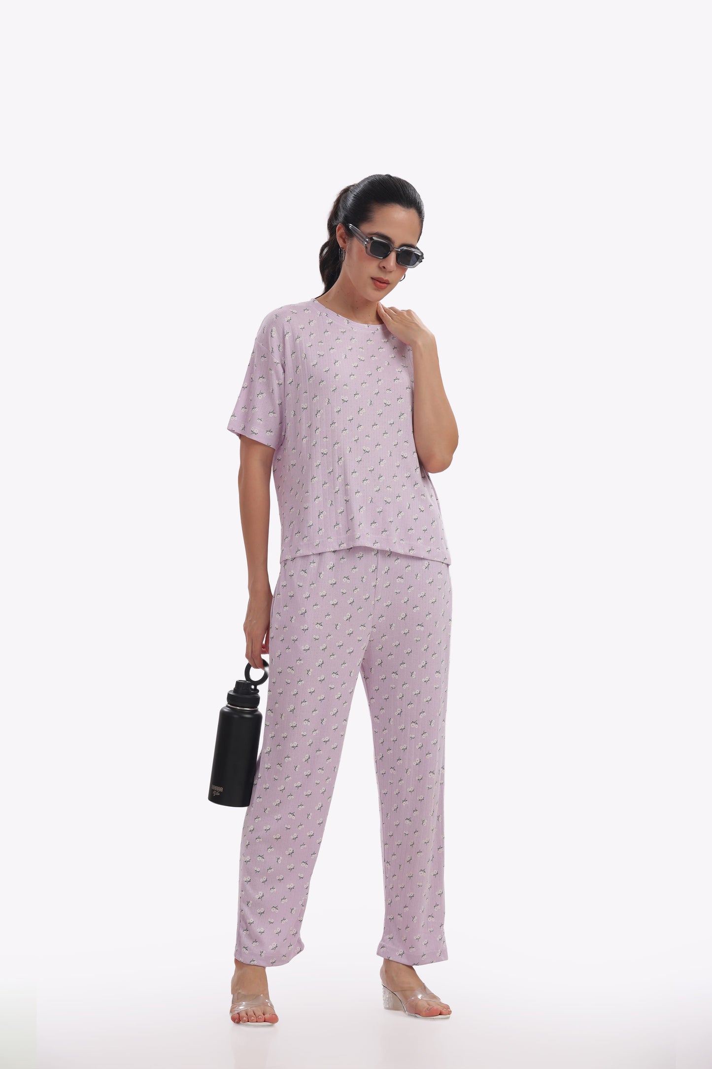Lavender Dreamer stretchable co-ordset