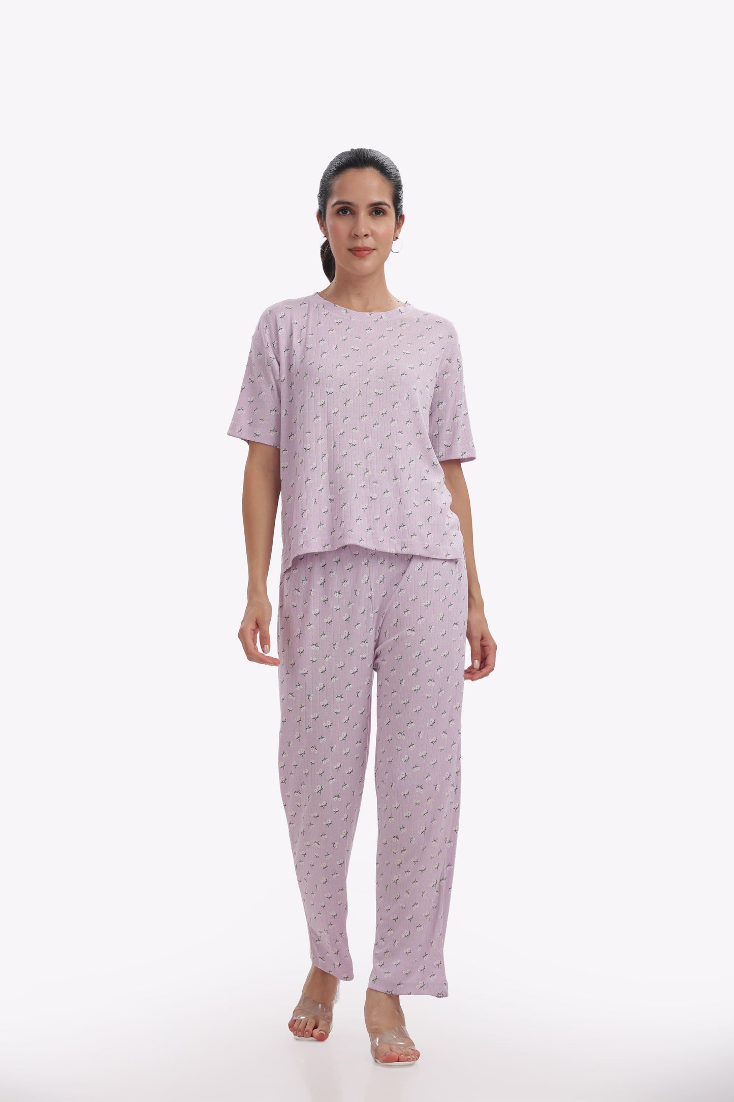 Lavender Dreamer stretchable co-ordset