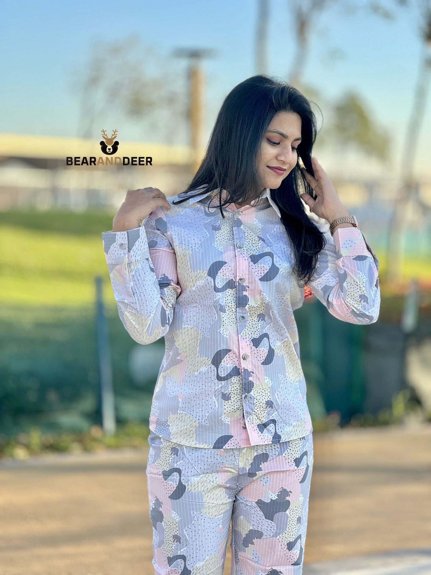 AzureBlush Co Ord Set