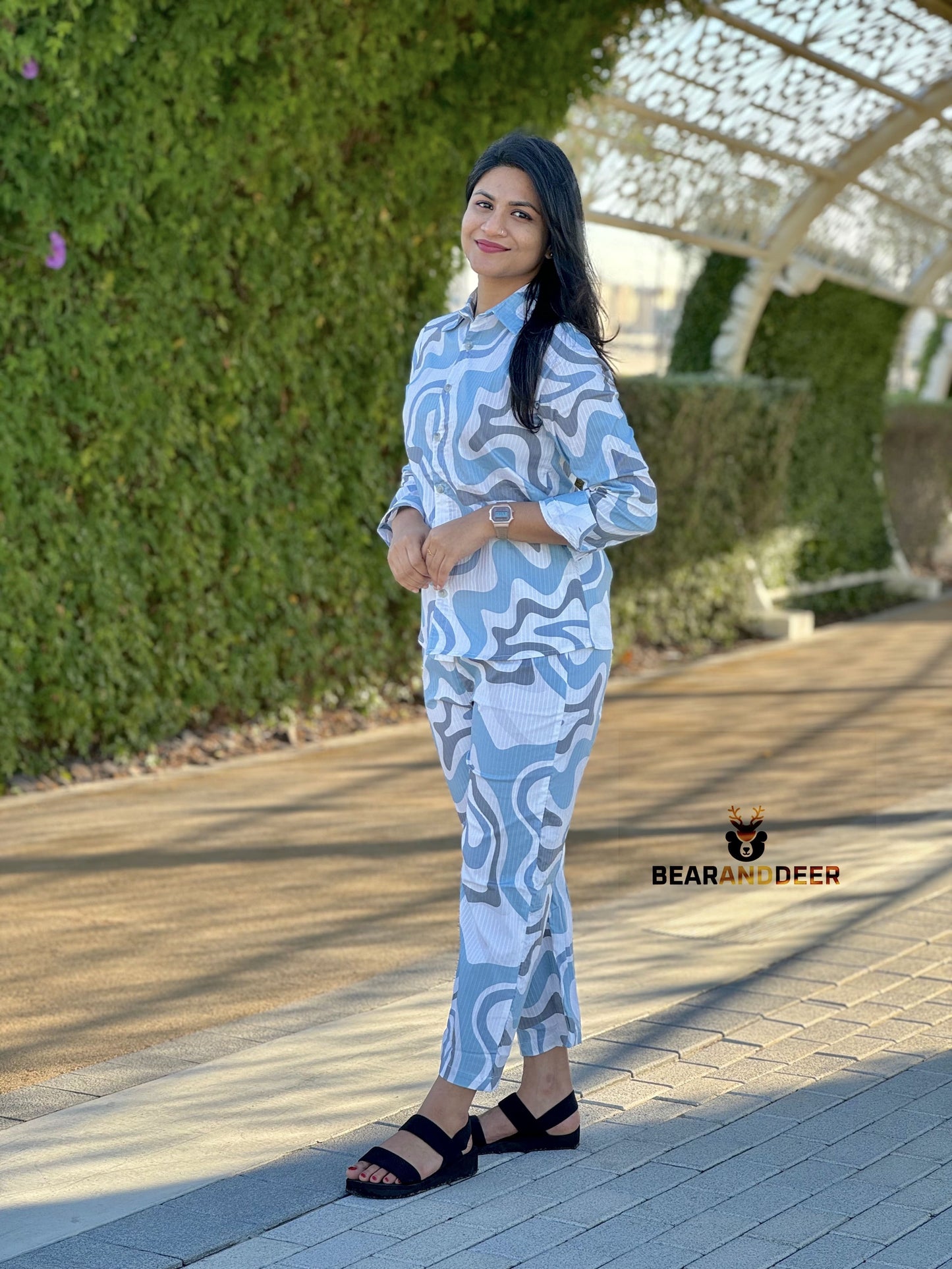 Frenchy Striped Co-Ord Set