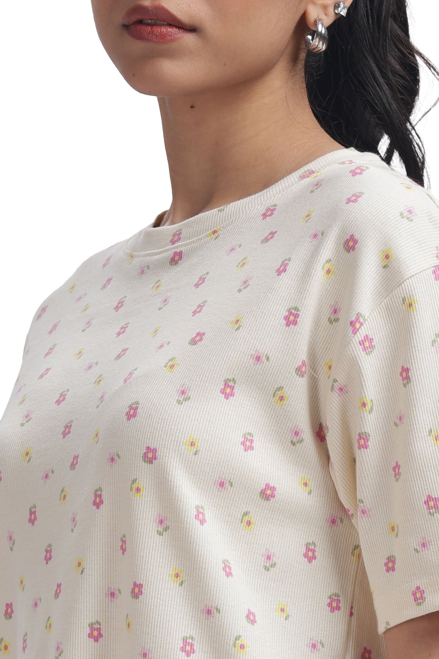 Pastel premium Floral Print Co-ordset
