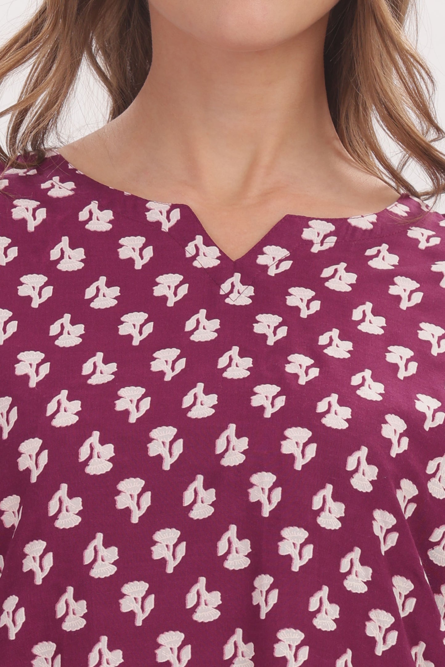 Mulberry Cotton punjabi co-ordset