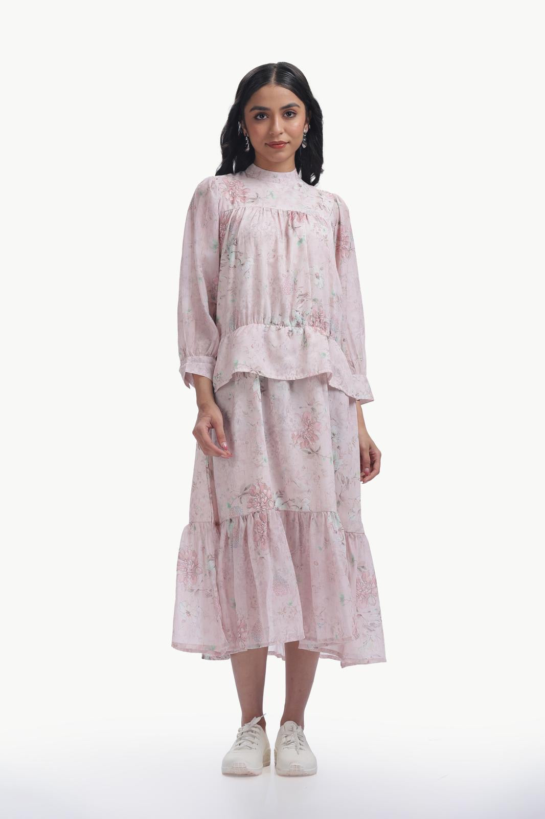 Pastel Peony Frock