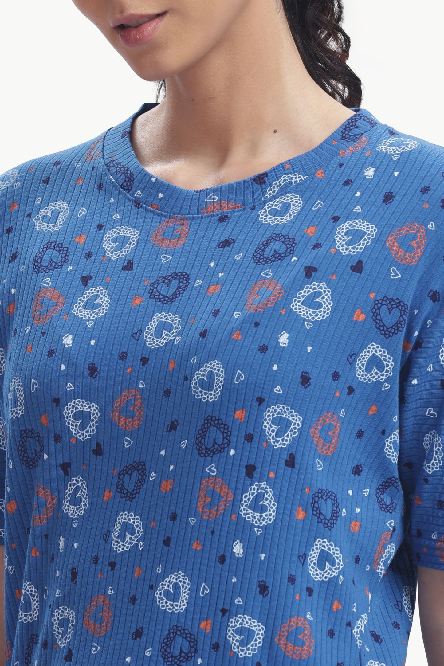 Indigo Isle stretchable co-ordset