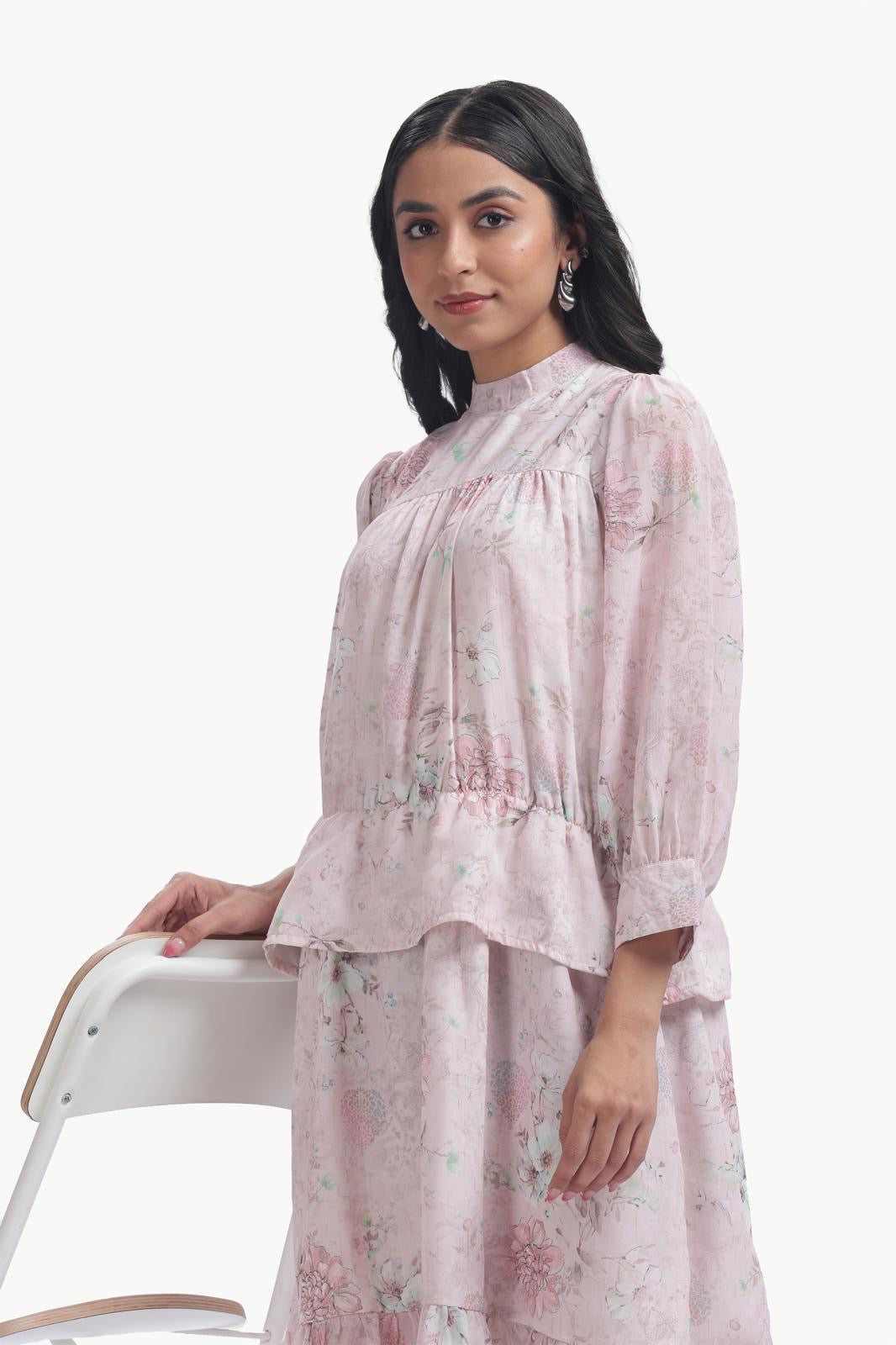 Pastel Peony Frock