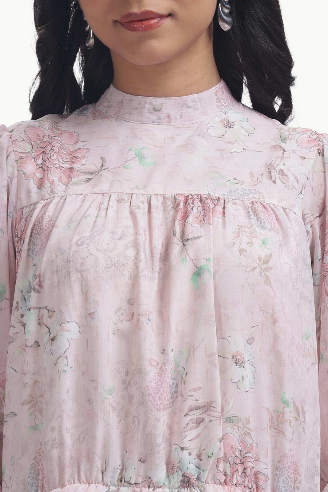 Pastel Peony Frock