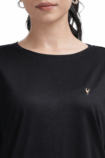 GYM breathable imported fabric cod set Black