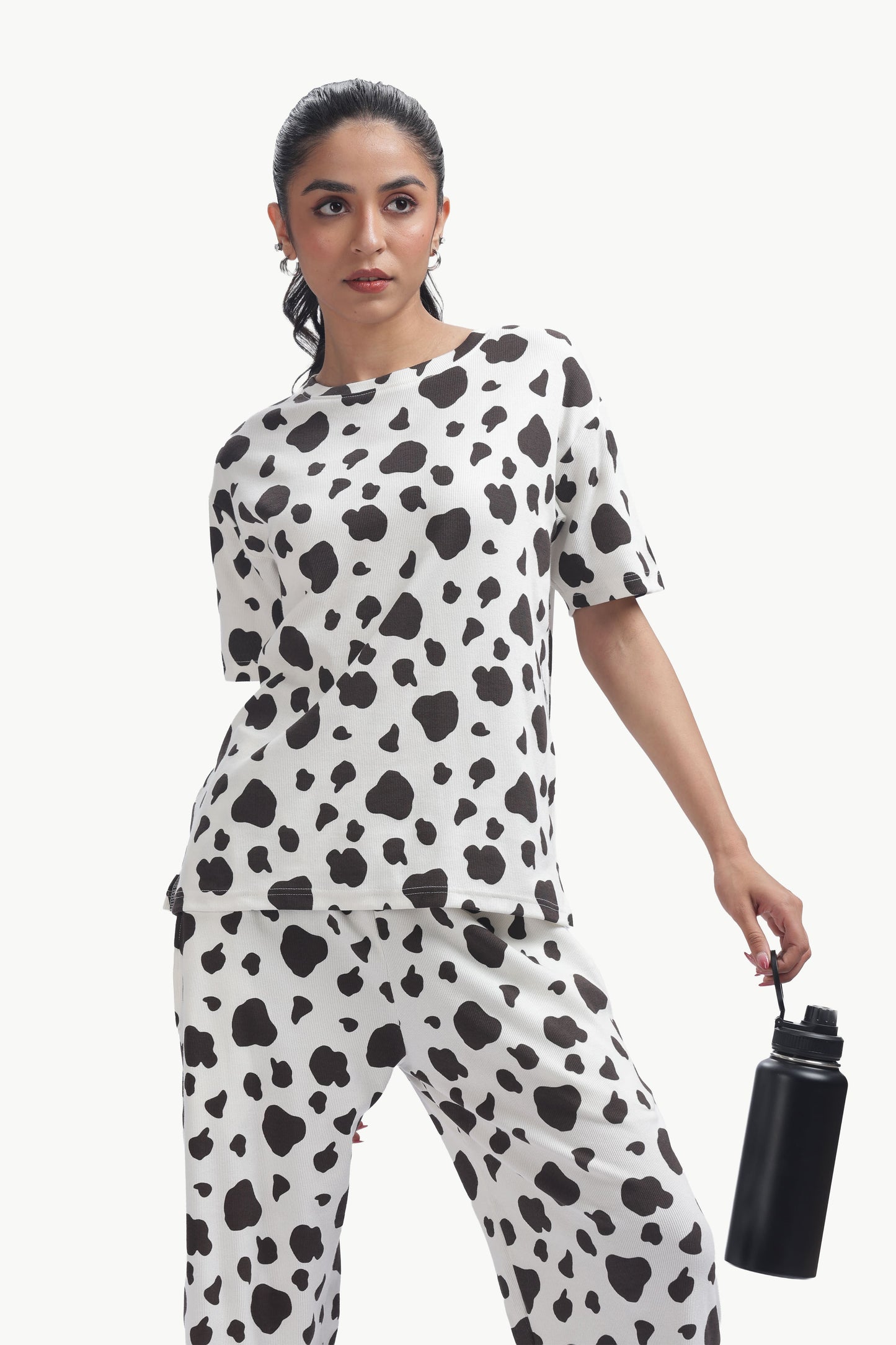 Cute pug Dalmatian print Co-ordset