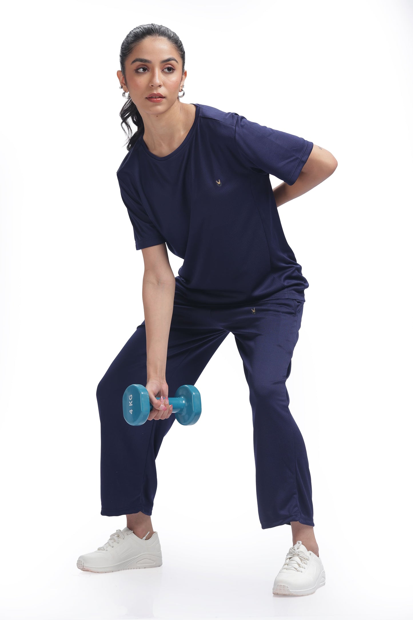 GYM breathable imported fabric cod set royal blue