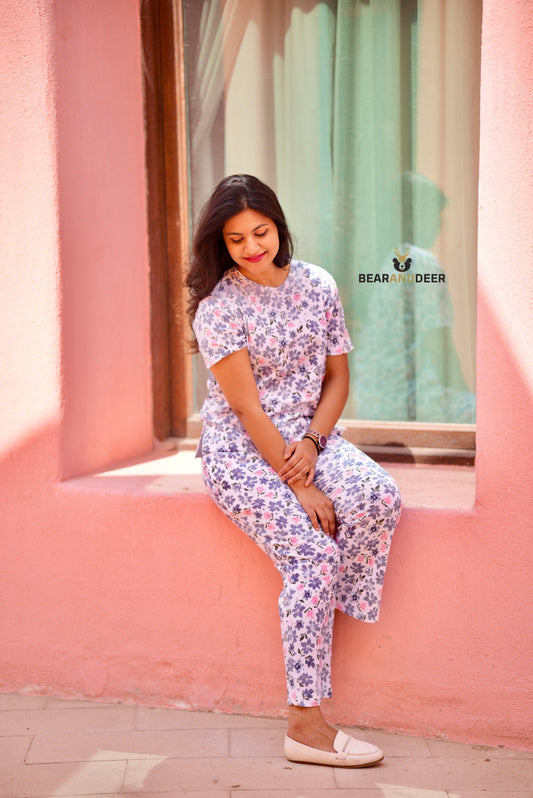 Clematis blush Design Co-ordset