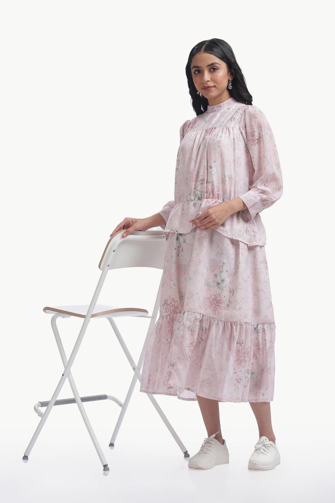 Pastel Peony Frock
