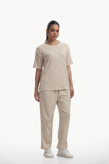 Greyish Brown stretchable co-ordset