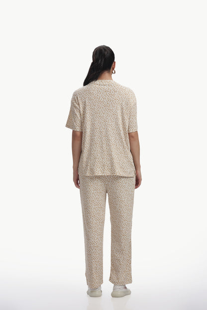 Greyish Brown stretchable co-ordset