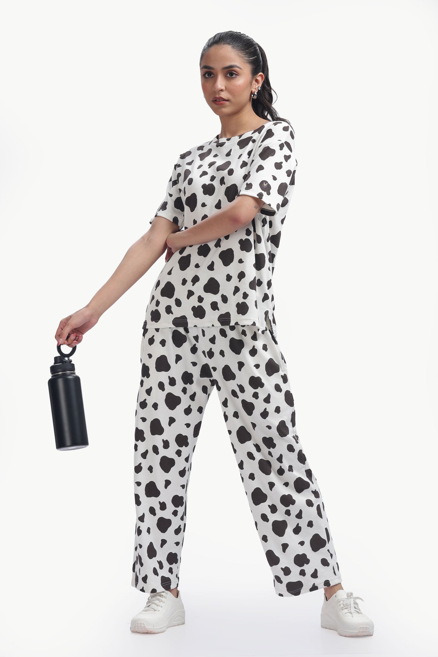 Cute pug Dalmatian print Co-ordset