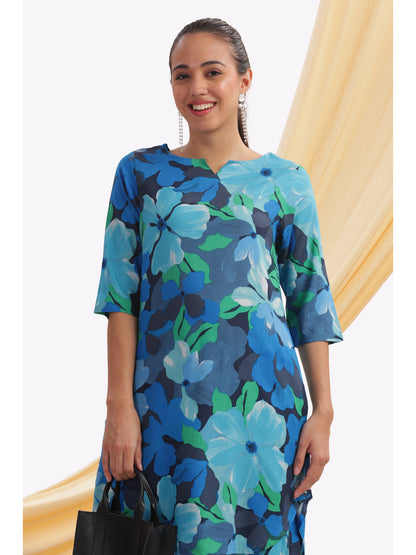 Oceanic Flora punjabi Co-ordset
