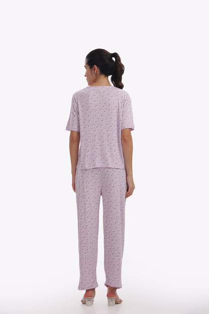 Lavender Dreamer stretchable co-ordset