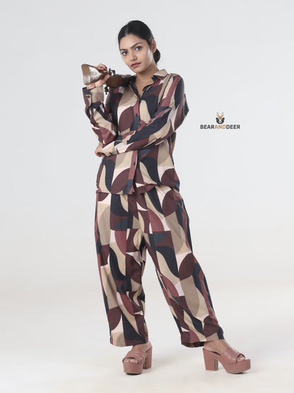 Terra fusion brown shaded Pyjamaset