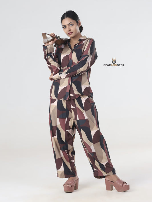Terra fusion brown shaded Pyjamaset