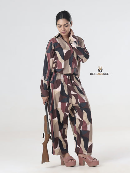 Terra fusion brown shaded Pyjamaset