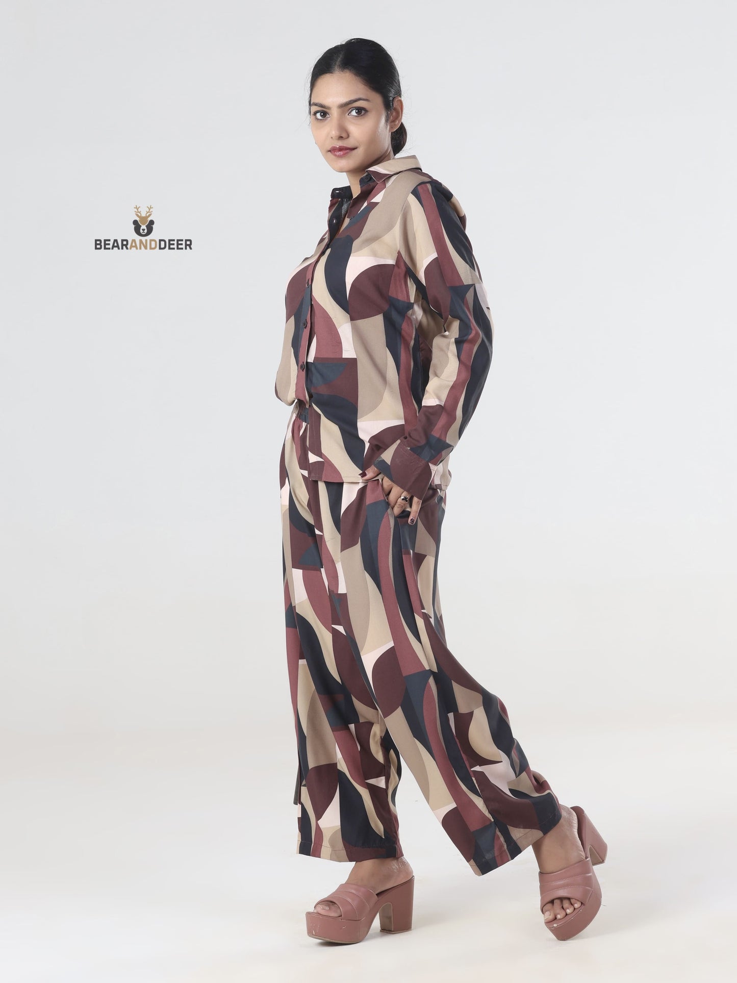 Terra fusion brown shaded Pyjamaset