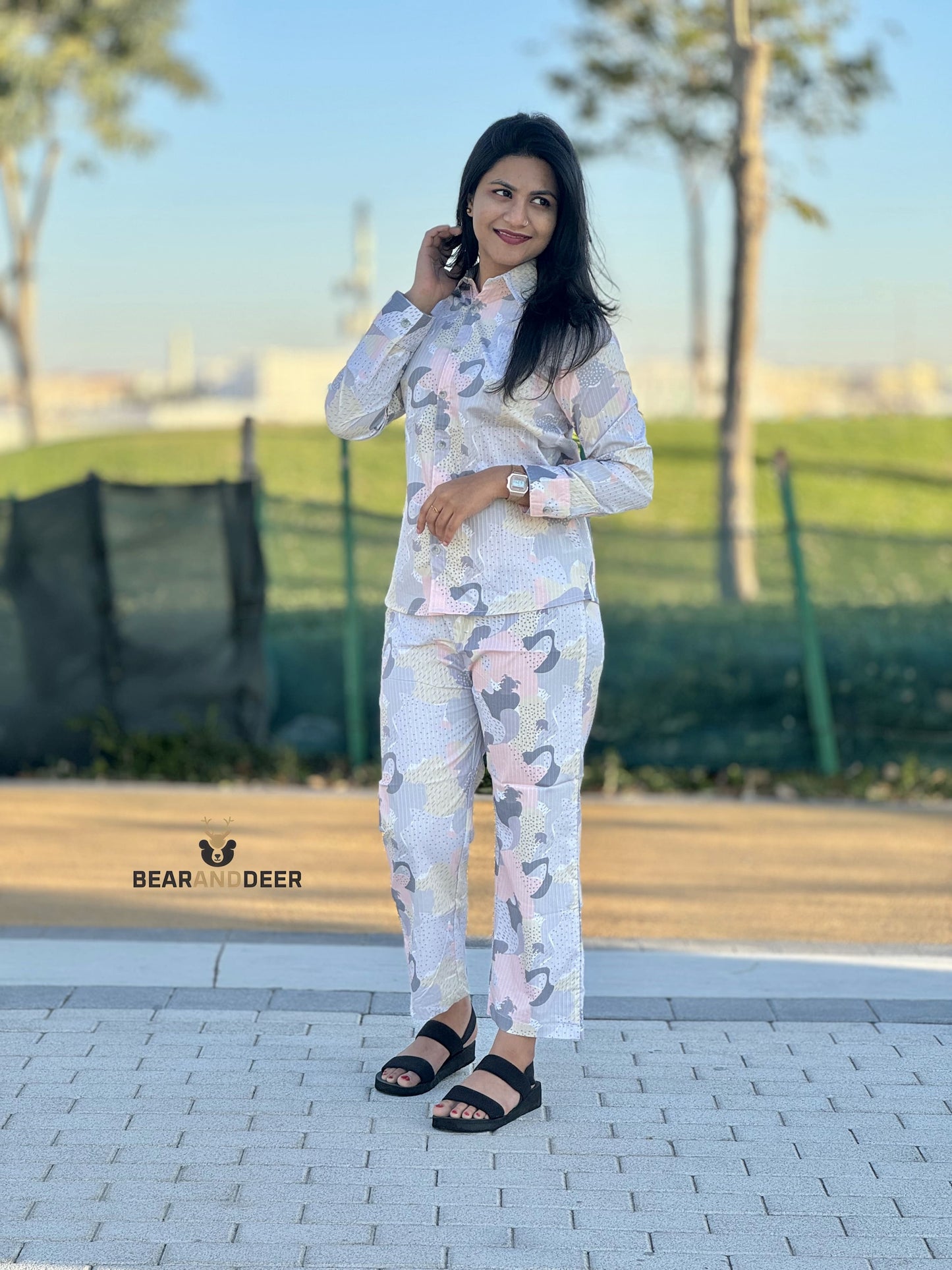 AzureBlush Co Ord Set